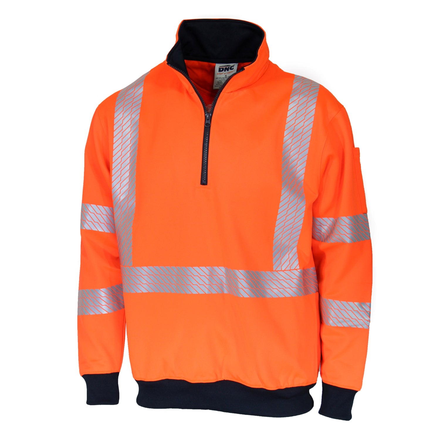 DNC HiVis Segmented Tape X Back 1/2 Zip Jumper
Product Code: 3533
