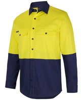 JB'S HI VIS L/S STRETCH WORK SHIRT
6HSWL