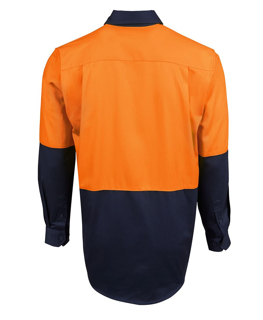 JB'S HI VIS CLOSE FRONT L/S 190G WORK SHIRT
6HVCF