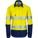 DNC Ladies HiVis Two Tone Cool-Breeze Cott on Sh irt with 3M R/Tape - Long sleeve
Product Code: 3986