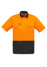 GCZW815 Mens Rugged Cooling Hi Vis Short Sleeve Shirt