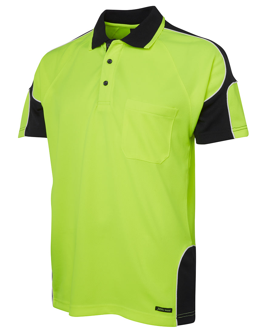 JB'S HI VIS S/S ARM PANEL POLO
6AP4S