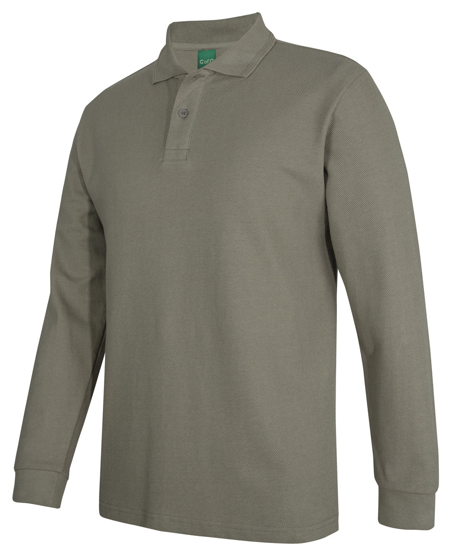 C OF C 320G L/S POPCORN COTTON POLO
2PCL