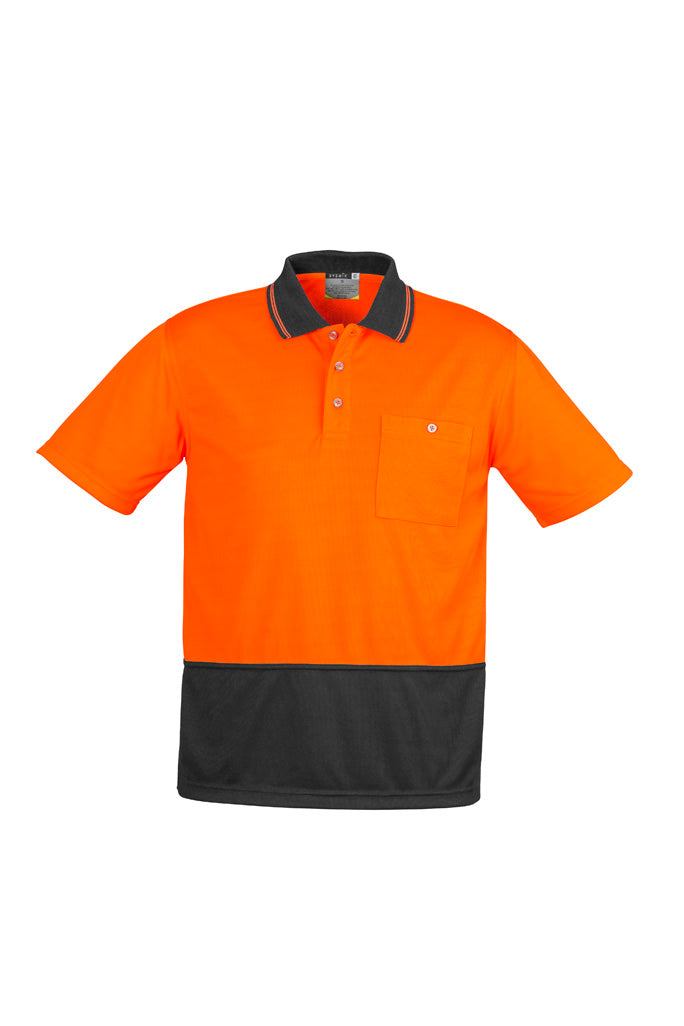 GCZH231 Unisex Hi Vis Basic Short Sleeve Polo