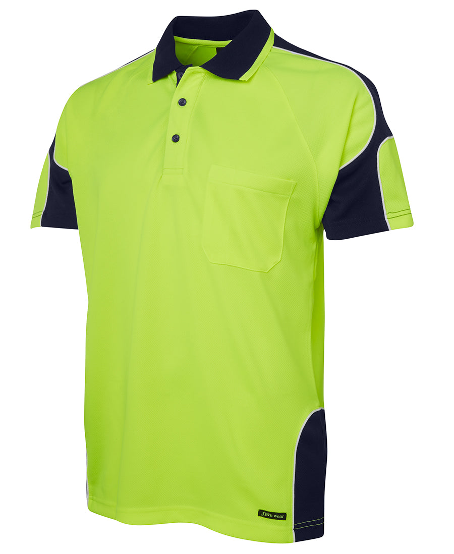 JB'S HI VIS S/S ARM PANEL POLO
6AP4S
