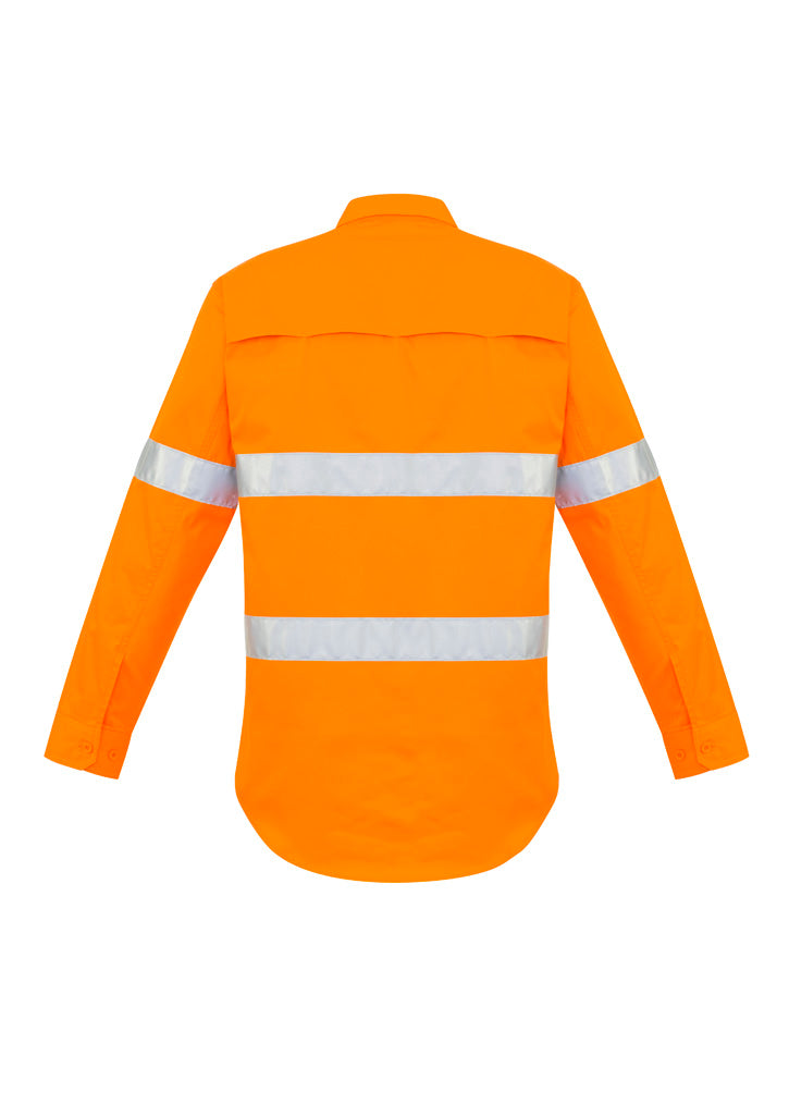 GCZW640 Mens Hi Vis Hoop Taped Long Sleeve Shirt