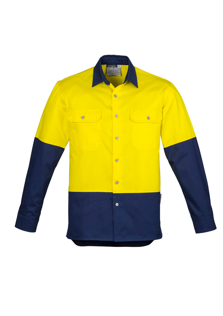GCZW122 Mens Industrial Long Sleeve Shirt