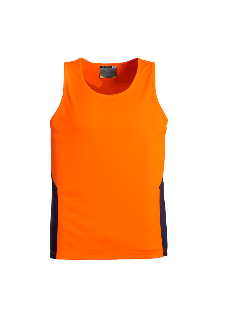 GCZH239 Mens Hi Vis Squad Singlet