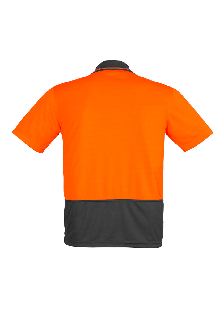 GCZH415 Mens Hi Vis Comfort Back Short Sleeve Polo