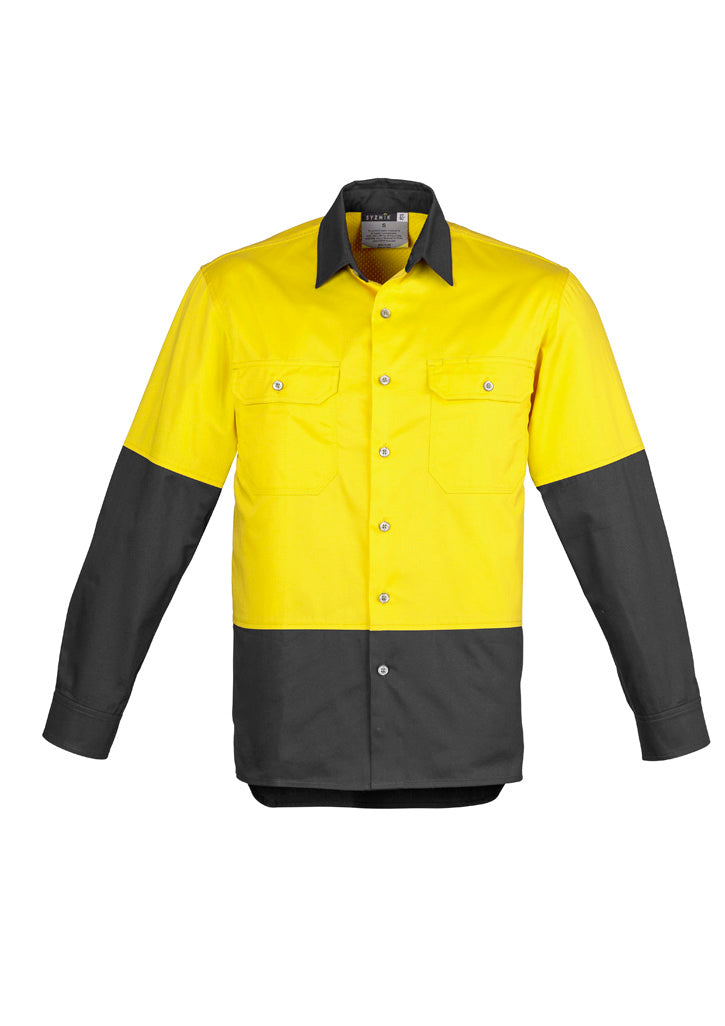GCZW122 Mens Industrial Long Sleeve Shirt