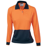 DNC Ladies HiVis Two Tone Polo Shirt - Long Sleeve
Product Code: 3898