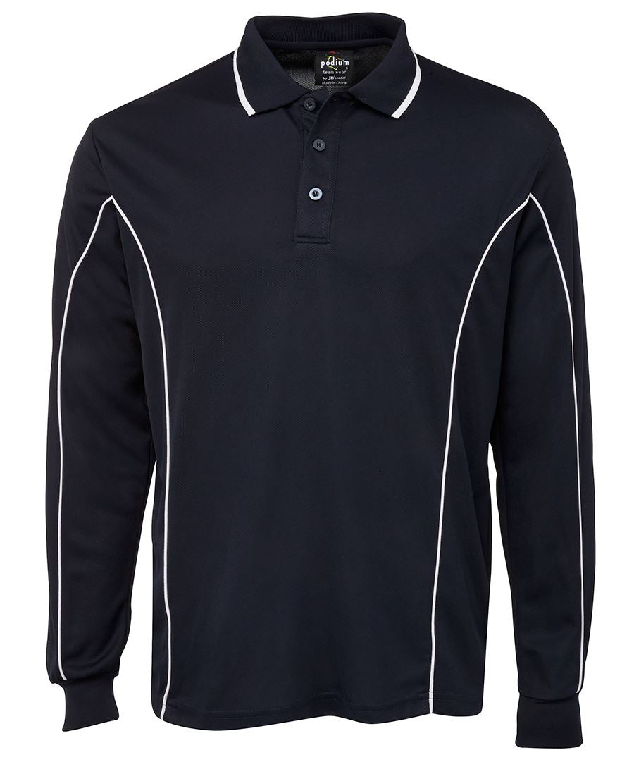 PODIUM L/S PIPING POLO
7PIPL