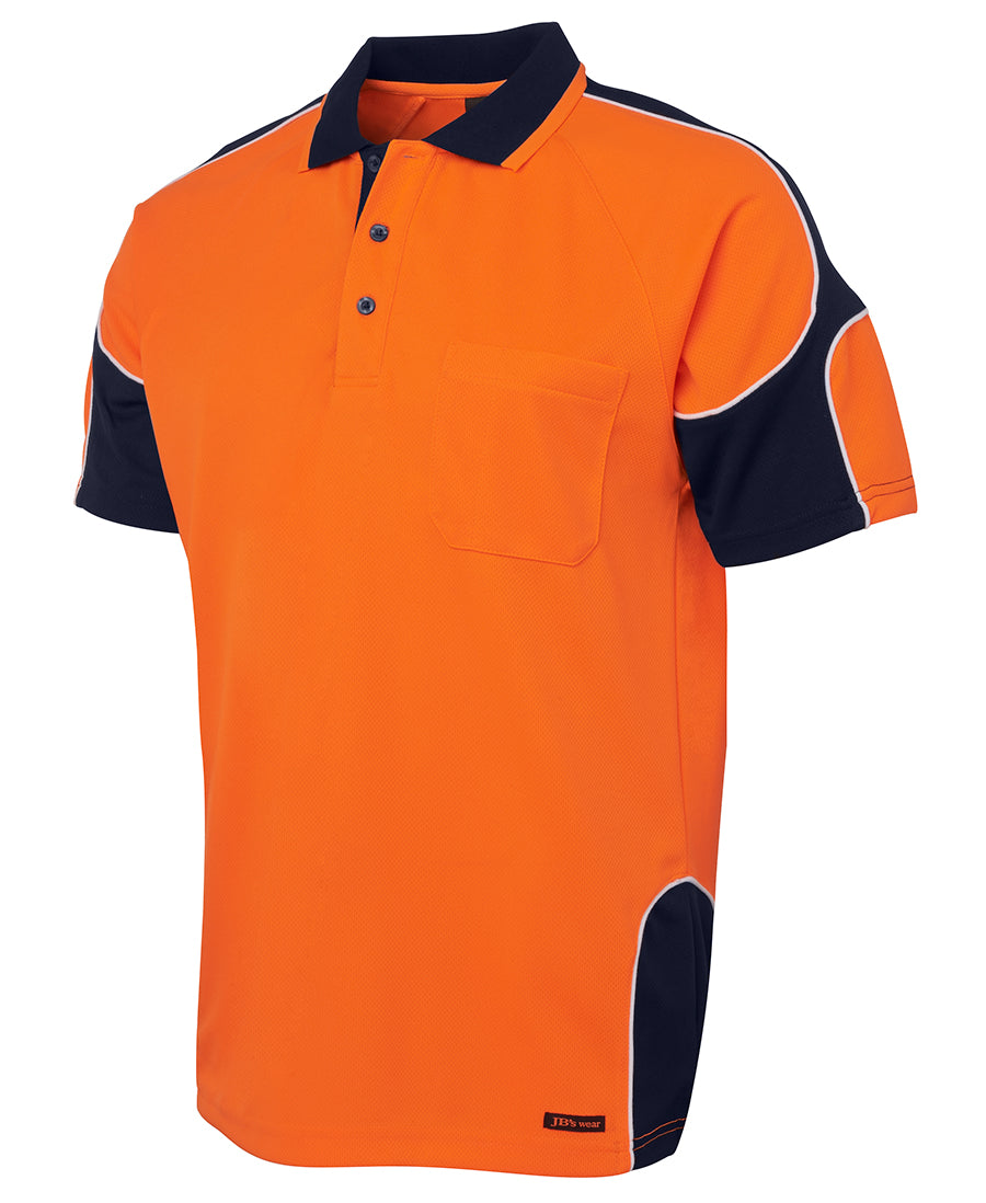 JB'S HI VIS S/S ARM PANEL POLO
6AP4S