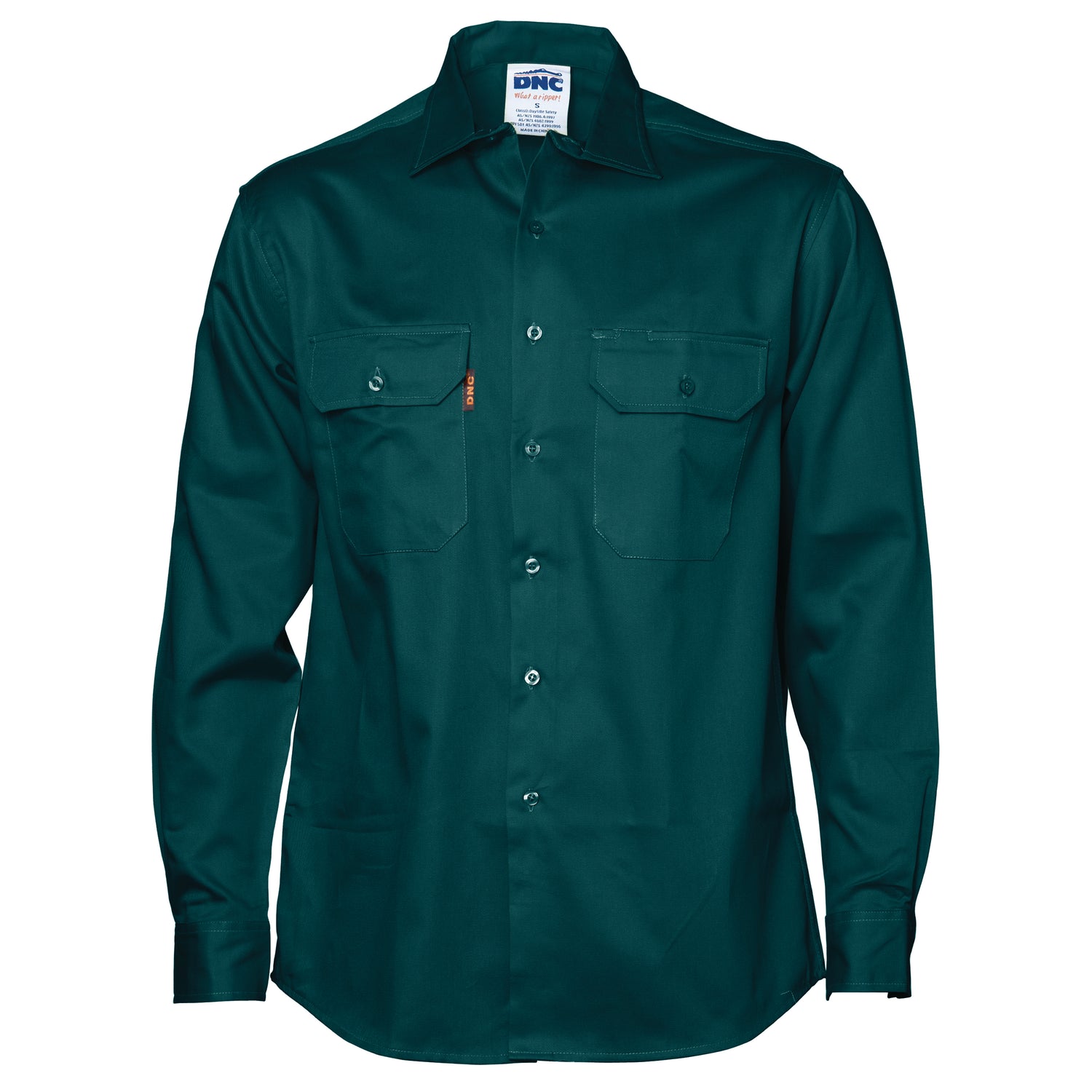 DNC Cotton Drill Work Shirt - Long Sleeve
Product Code: 3202