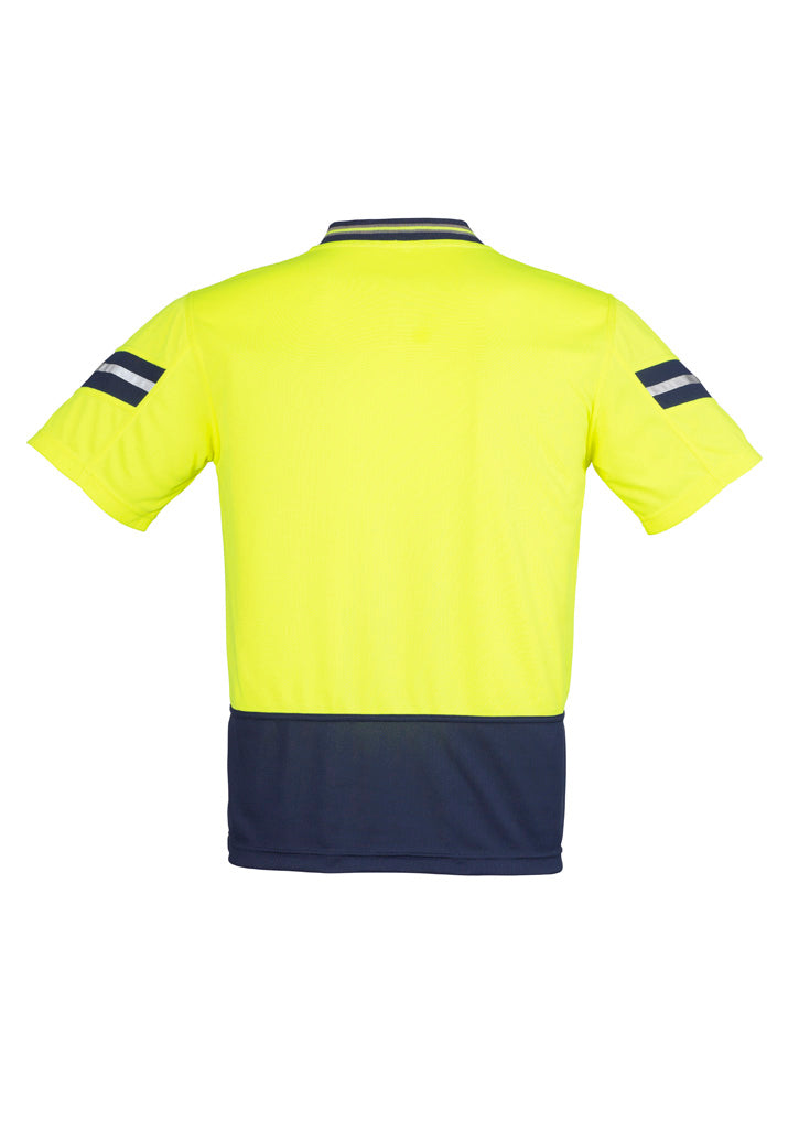 GCZH245 Mens Hi Vis Astro Short Sleeve Polo