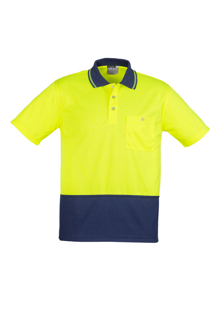GCZH231 Unisex Hi Vis Basic Short Sleeve Polo