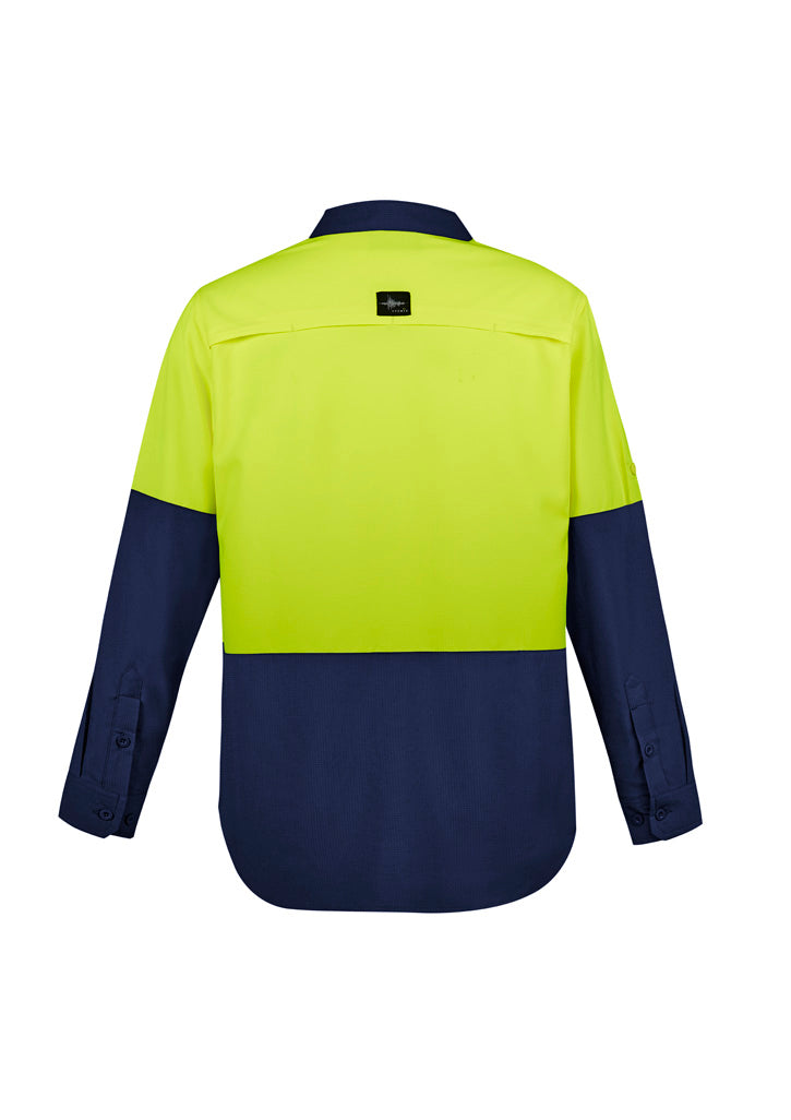 GCZW468 Mens Hi Vis Outdoor Long Sleeve Shirt