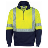 DNC HiVis Cross Back D/N Two Tone 1/2 Zip Fleecy
Product Code: 3929