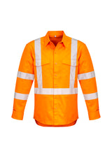 GCZW690 Mens Hi Vis X Back Taped Long Sleeve Shirt