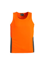 GCZH239 Mens Hi Vis Squad Singlet