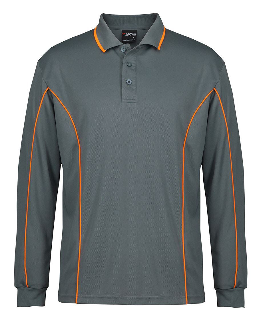 PODIUM L/S PIPING POLO
7PIPL