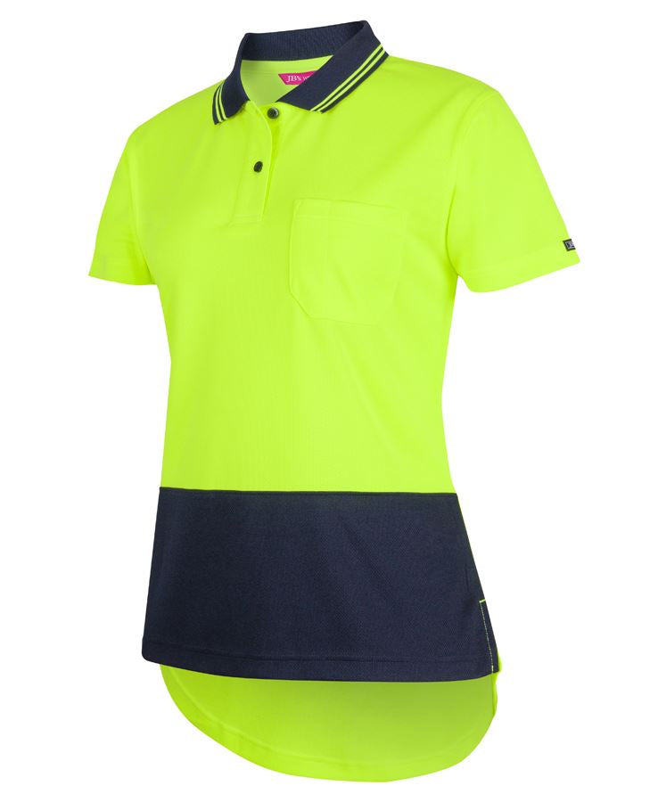 JB'S LADIES HI VIS S/S DROP TAIL POLO
6HDS1