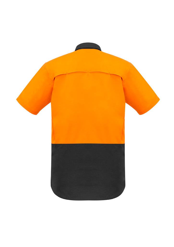 GCZW815 Mens Rugged Cooling Hi Vis Short Sleeve Shirt