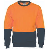 DNC HiVis Two Tone Fleecy Sweat Shirt (Sloppy Joe) Crew-Neck
Product Code: 3821