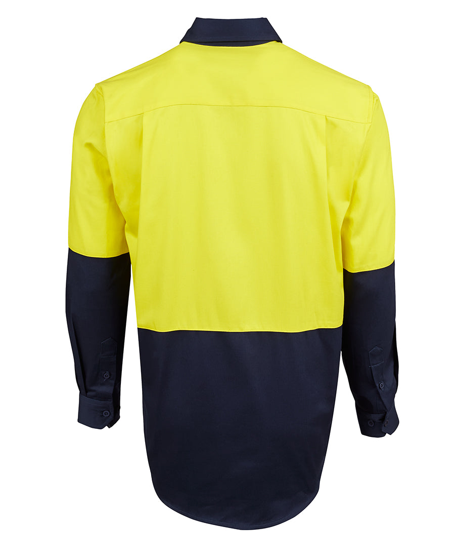 JB'S HI VIS CLOSE FRONT L/S 190G WORK SHIRT
6HVCF