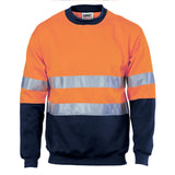 DNC HiVis Two Tone Fleecy Sweat Shirt (Sloppy Joe) with CSR R/Tape Crew-Neck
Product Code: 3824