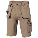 DNC Duratex Cotton Duck Weave Tradies Cargo Shorts - with twin holster tool pocket
Product Code: 3336