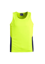 GCZH239 Mens Hi Vis Squad Singlet