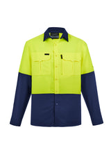 GCZW468 Mens Hi Vis Outdoor Long Sleeve Shirt