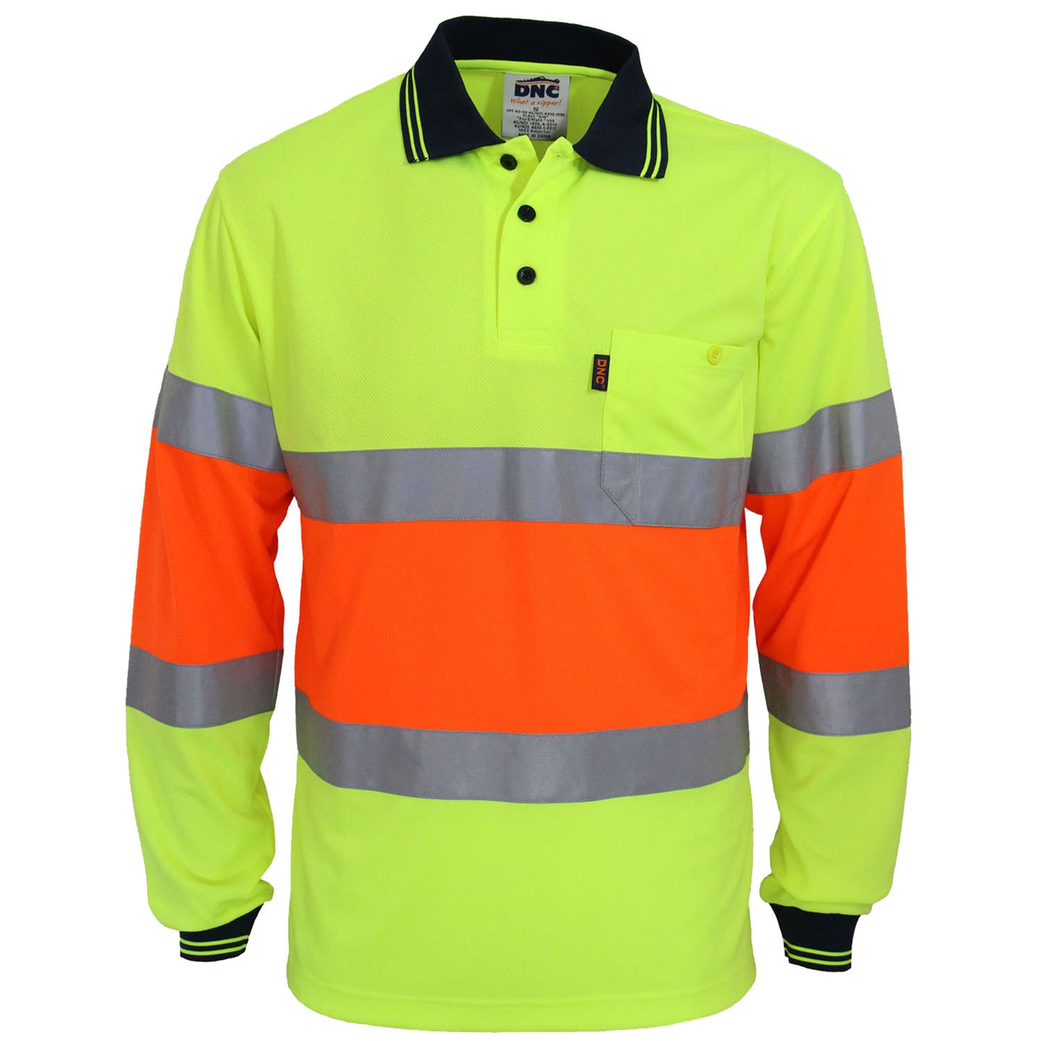 DNC Hi-Vis Cool-dry 2T Bio-motion D/N Polo
Product Code: 3709
