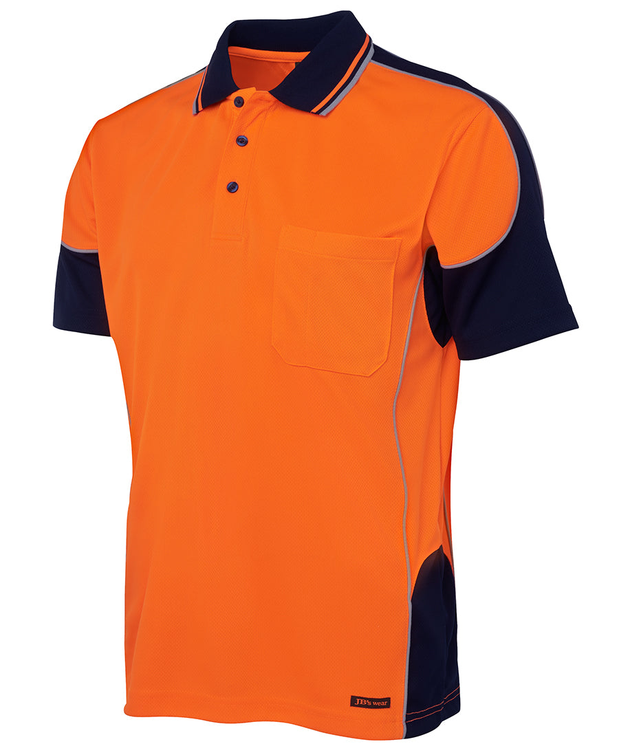 JB'S HI VIS CONTRAST PIPING POLO
6HCP4