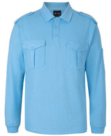 JB'S L/S 250 EPAULETTE POLO
210EL
