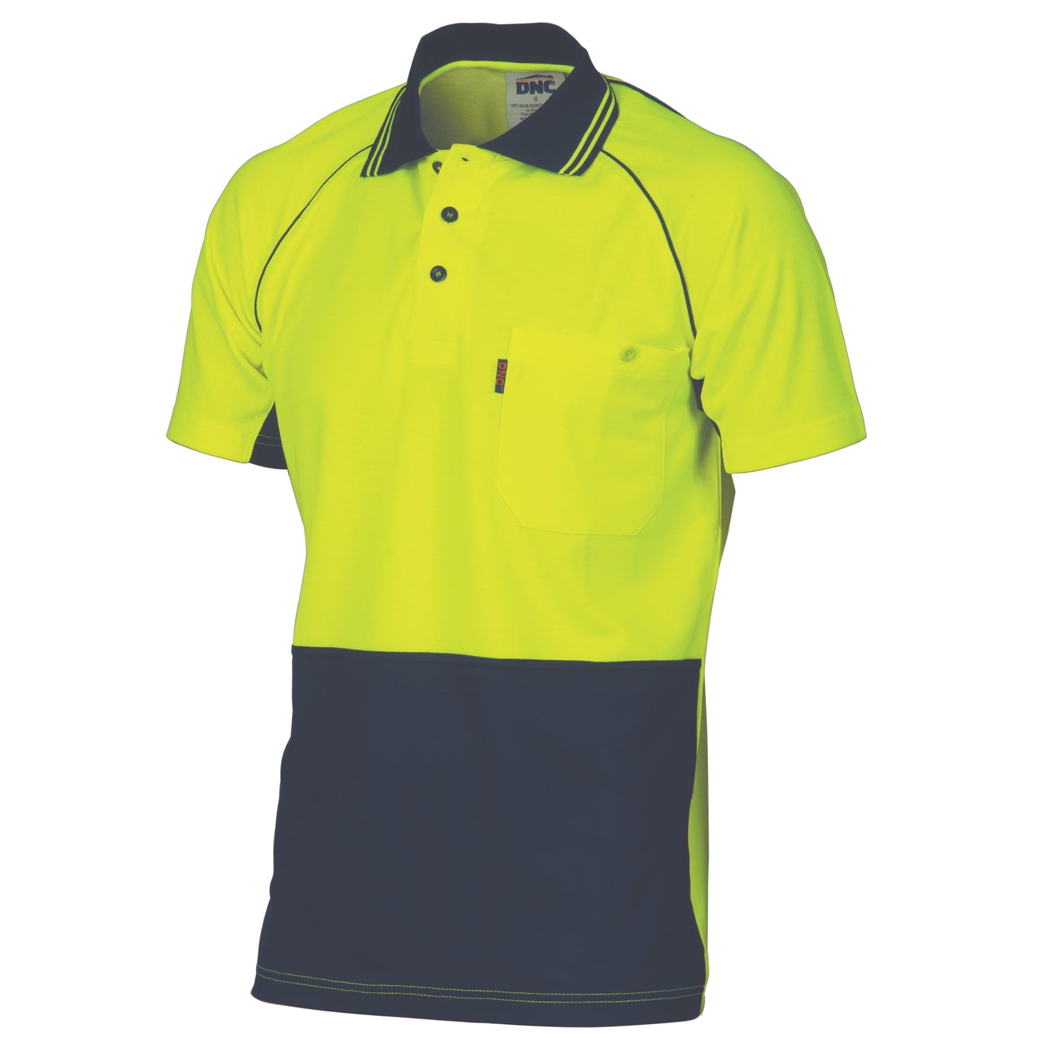 DNC HiVis Cotton Backed Cool-Breeze Contrast Polo - Short Sleeve
Product Code: 3719