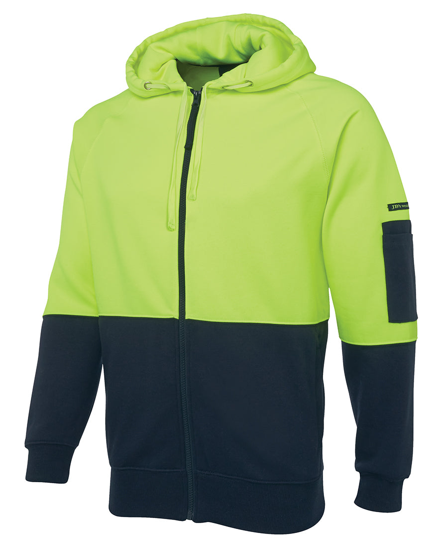 JB'S HI VIS FULL ZIP FLEECY HOODIE
6HVH
