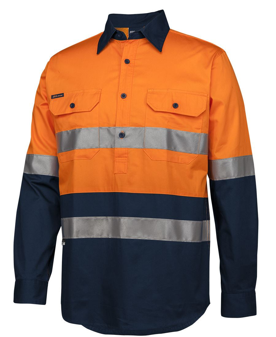 JB'S HI VIS (D+N) CLOSE FRONT L/S 150G WORK SHIRT
6HWCS