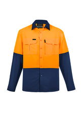 GCZW468 Mens Hi Vis Outdoor Long Sleeve Shirt