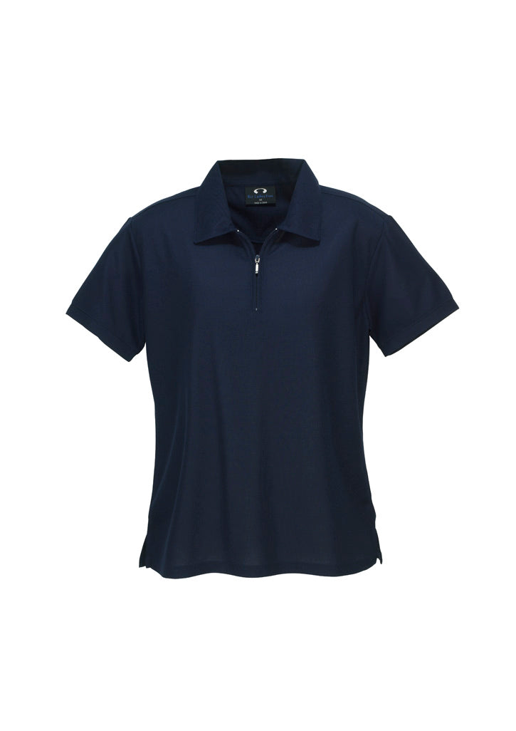 Womens Micro Waffle Short Sleeve Polo
P3325