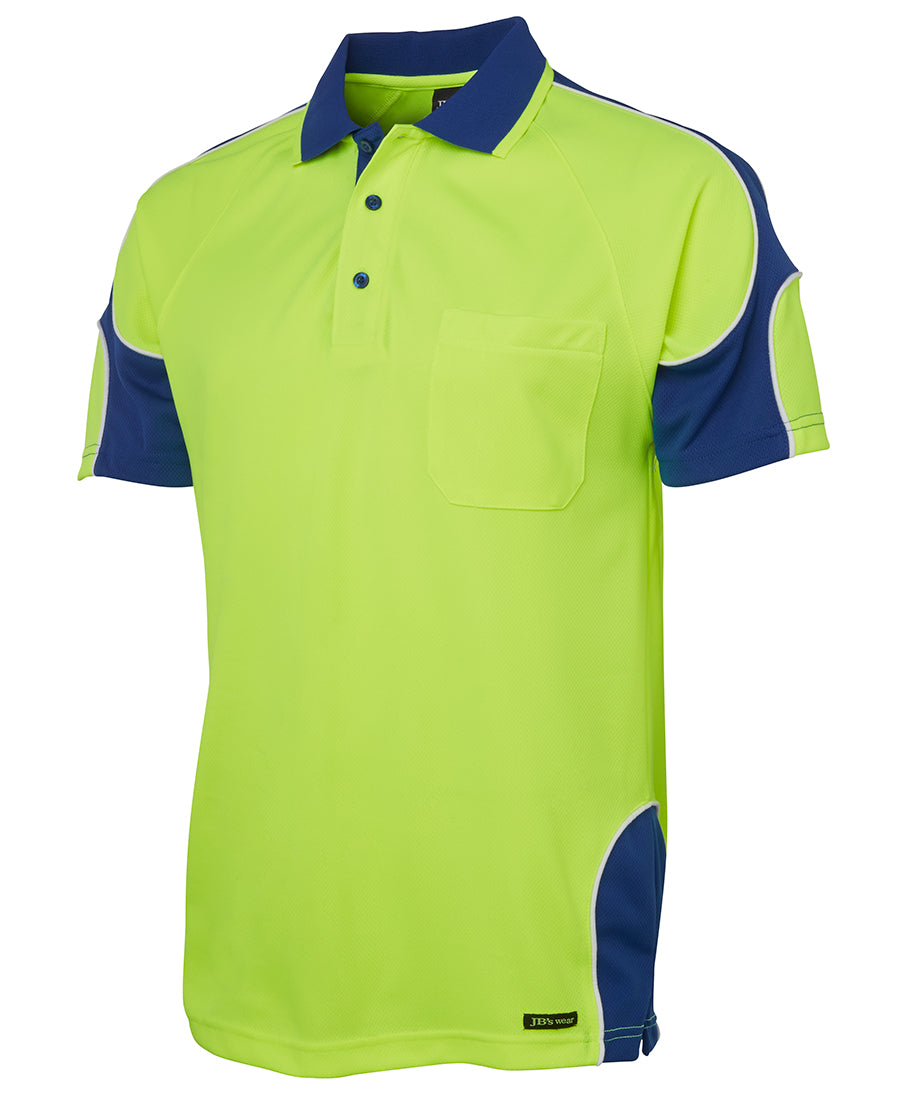 JB'S HI VIS S/S ARM PANEL POLO
6AP4S
