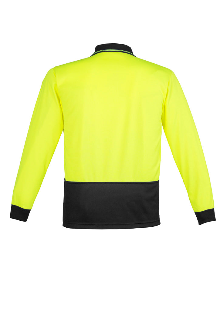 GCZH232 Unisex Hi Vis Basic Long Sleeve Polo