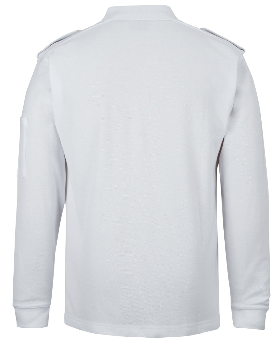 JB'S L/S 250 EPAULETTE POLO
210EL