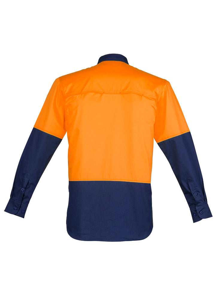 GCZW560 Mens Closed Front Long Sleeve Shirt