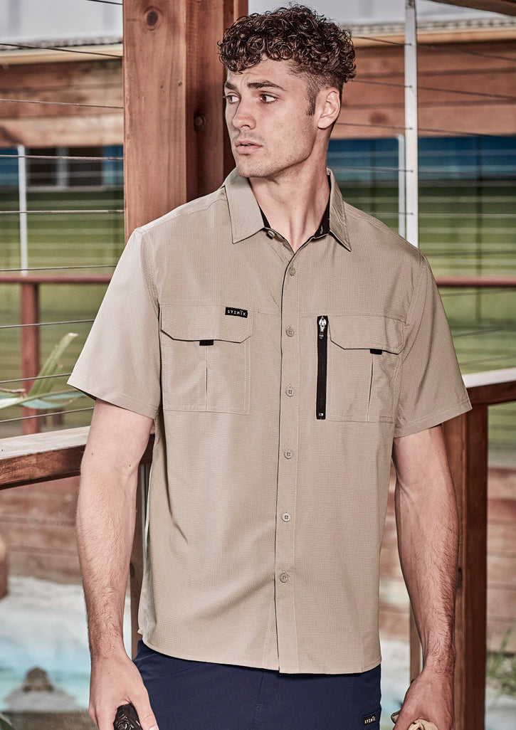 GCZW45 Mens Outdoor Short Sleeve Shirt