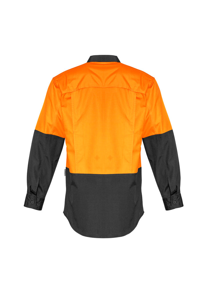 GCZW128 Mens Rugged Cooling Hi Vis Long Sleeve Shirt