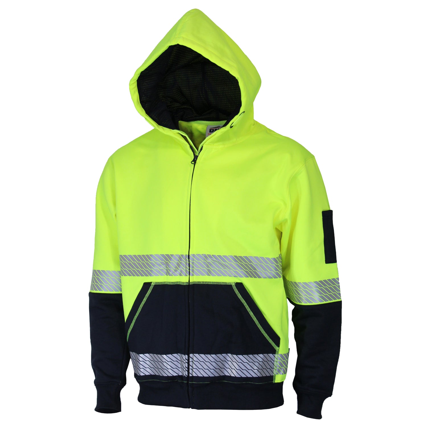 DNC HiVis Segmented Tape Full Zip Hoodie.
Product Code: 3530