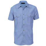 DNC Mens Twin Flap Pocket Cotton Chambray - Short Sleeve
Product Code: 4103