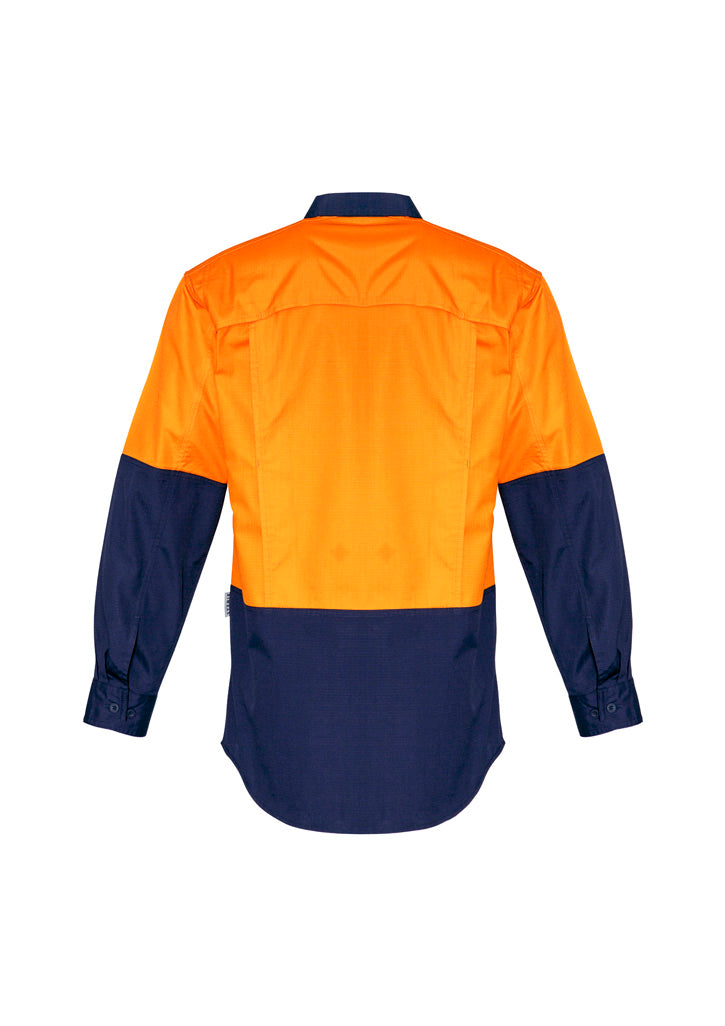 GCZW128 Mens Rugged Cooling Hi Vis Long Sleeve Shirt